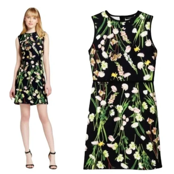 NWT Victoria Beckham x Target English Floral Dress Size Medium - New - Picture 9 of 16